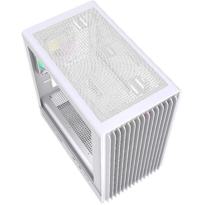 Корпус Powercase Mistral Micro C4W ARGB, Белый №3