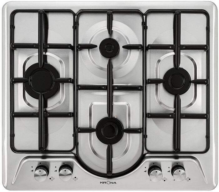 Варочная поверхность Krona AGATA 60 IX, Нержавеющая сталь №1
