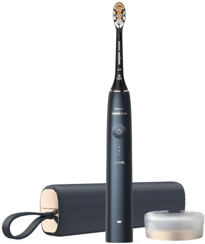 Электрическая зубная щетка Philips Sonicare Diamond Clean 9900 Prestige, Золотистое шампанское №3