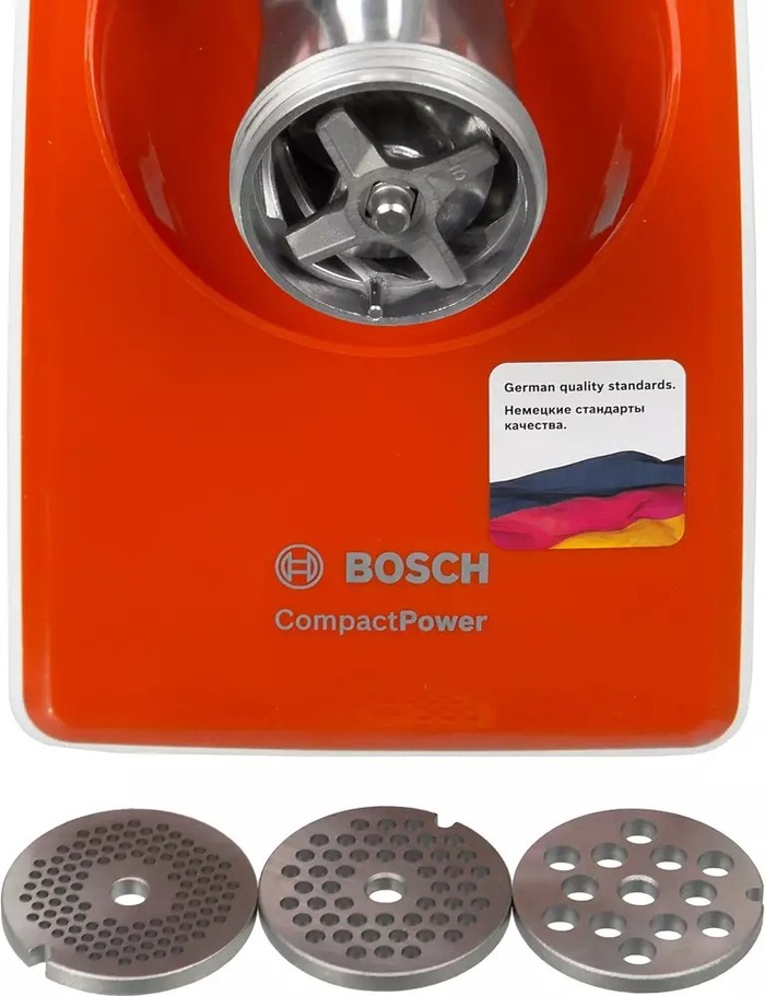 Мясорубка Bosch CompactPower MFW3630I, Белый №8