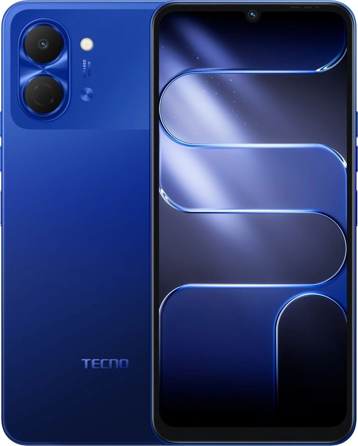 Смартфон Tecno SPARK Go 3 4/128 ГБ, Чернильно-чёрный, Dual nano-SIM №2
