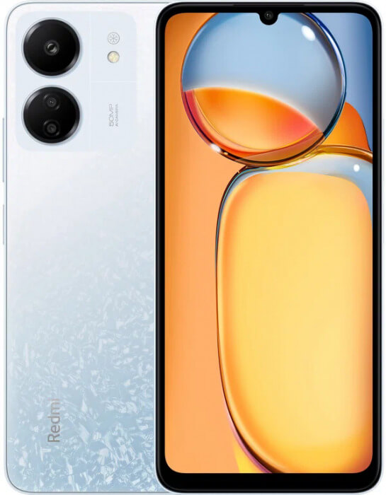 Смартфон Xiaomi Redmi 13C 128 ГБ, Ледниковый белый, Dual nano SIM детальное изображение - 1