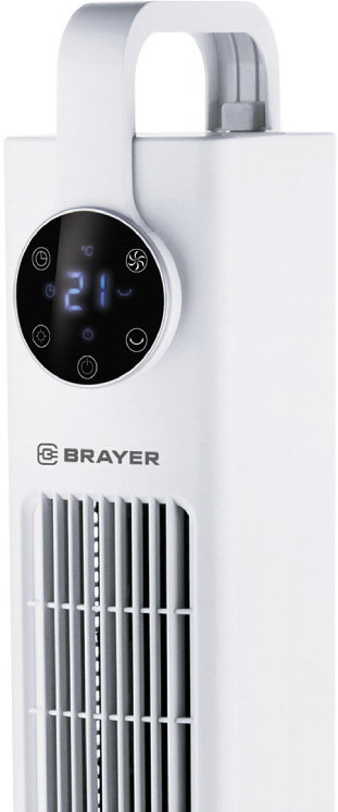 Вентилятор Brayer BR4957, 60 Вт, Белый детальное изображение - 2