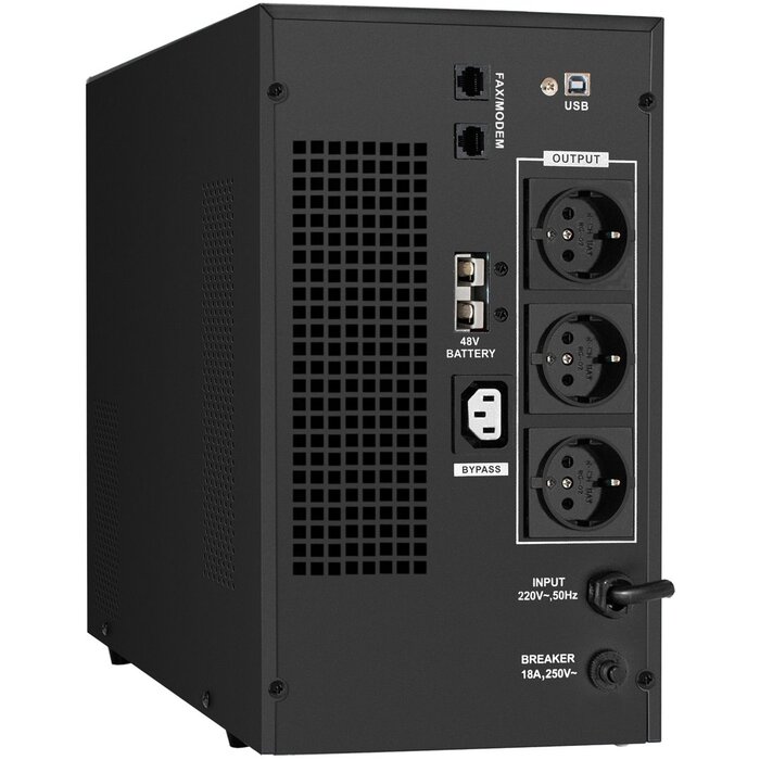 ИБП ExeGate SineTower SZ-3000.LCD.AVR.3SH.1C13.RJ.USB + 4x HRL 12-45 (45Ач) №3