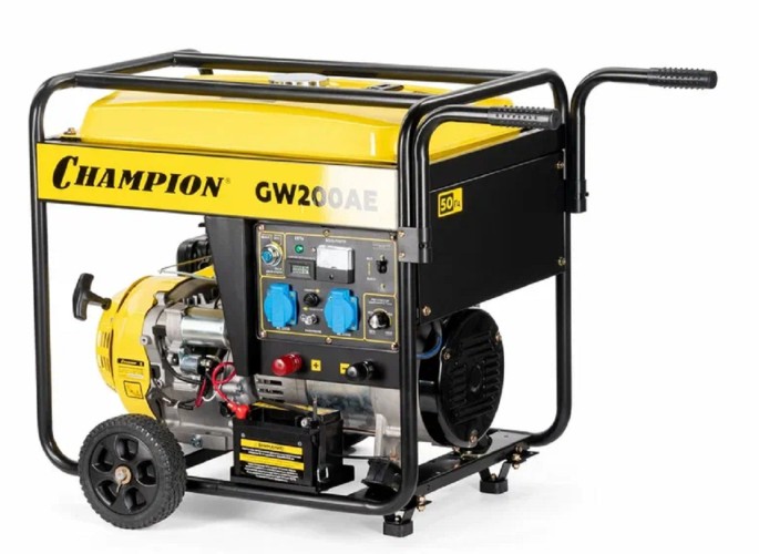 Сварочный генератор CHAMPION GW200AE, 4.5 кВт, Желтый детальное изображение - 5