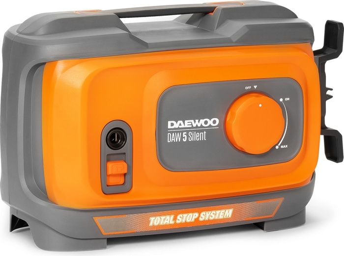 Автомойка DAEWOO DAW 5 Silent, 1.9 кВт, 150 бар, Серый/Оранжевый №1