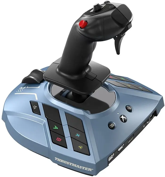 Джойстик ThrustMaster TCA Sidestick X Airbus Edition, Черный/Голубой №4