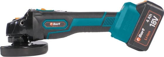 Машина шлифовальная угловая аккумуляторная BORT BWS-21Li-R (без АКБ и ЗУ) 93413540, 125 мм, 7800 об/мин, 1000 Вт детальное изображение - 10