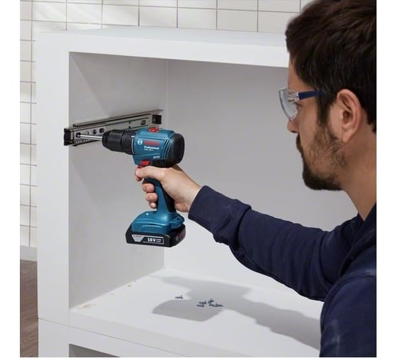 Аккумуляторная дрель-шуруповерт Bosch GSR 185-LI, 18 В, 50 Нм, 2 А·ч, 06019K3080 детальное изображение - 5