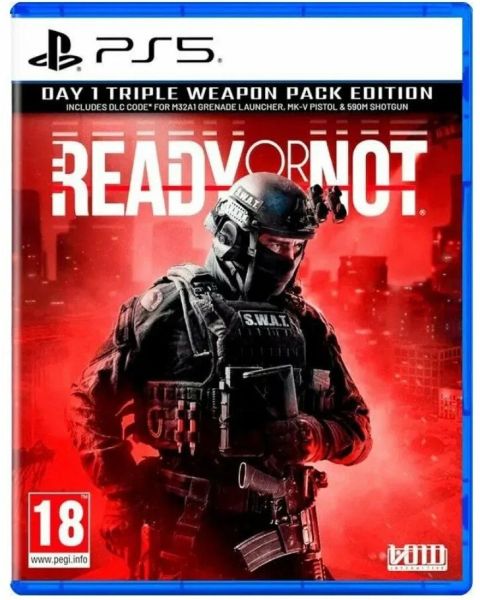 Игра Ready Or Not - Day One Edition для PS5 (Русские субтитры) детальное изображение - 1
