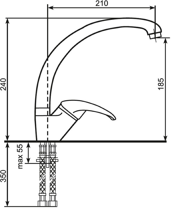 Смеситель EcoStone ES-02-331 №10