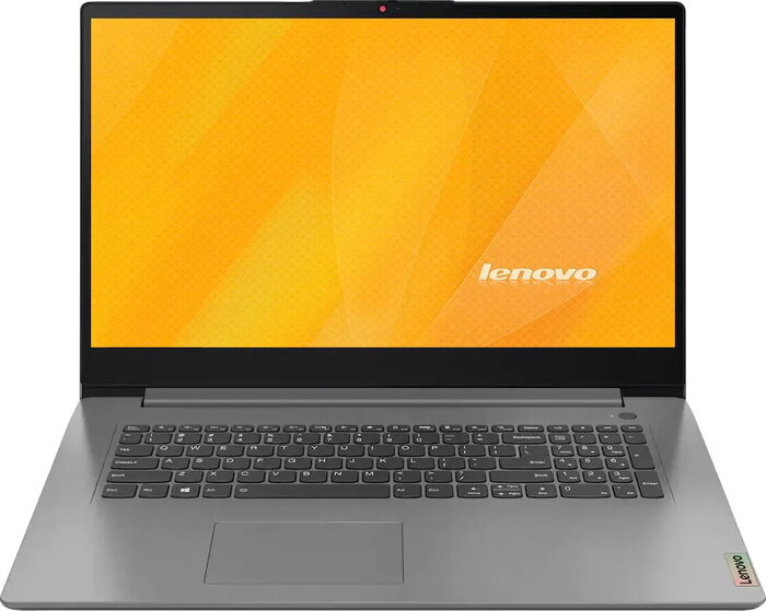 Ноутбук Lenovo IdeaPad 3 17ITL6, 82H900CRUK, RAM 4 ГБ, SSD 256 ГБ, Серый №1