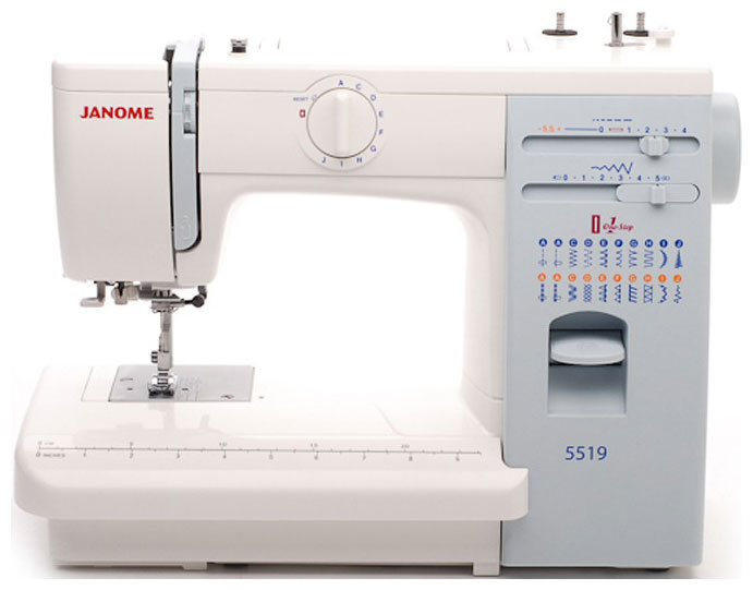 Швейная машина Janome 5519, Белый детальное изображение - 1