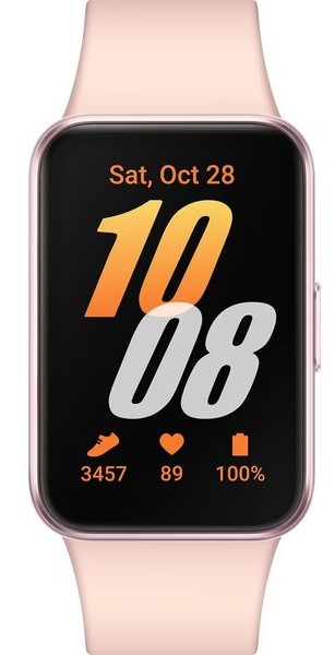 Умные часы Samsung Galaxy Fit3 30 мм, Розовый детальное изображение - 3