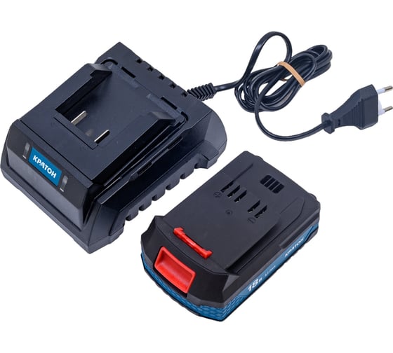 Аккумуляторная Дрель-шуруповерт Кратон BCD18-OFA SET 11 01 072, 50 Нм, 18 В детальное изображение - 6