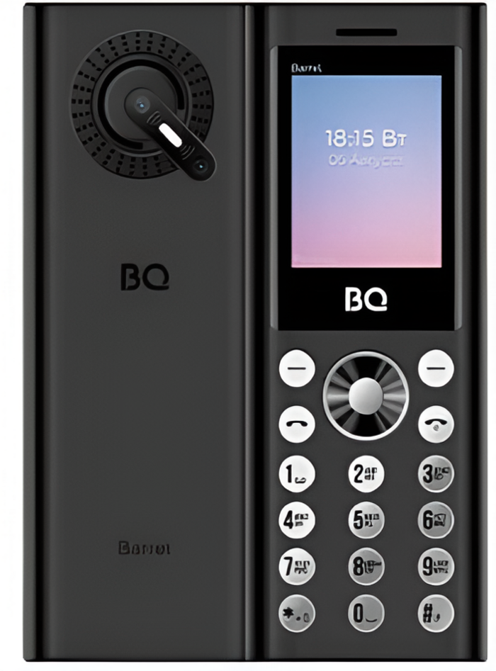 Мобильный телефон BQ 1858 Barrel, 32 Мб, Черный/Золотой, Mini-SIM №5