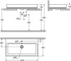Умывальник Grohe Cube 3947500H  вариант - 2