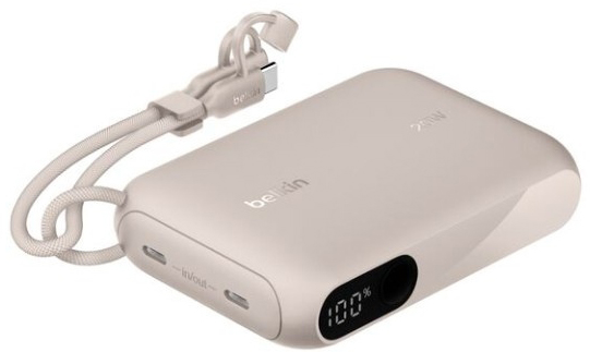 Внешний аккумулятор Belkin Power Bank (BPB027hqBK), 10000 мАч, Черный детальное изображение - 1