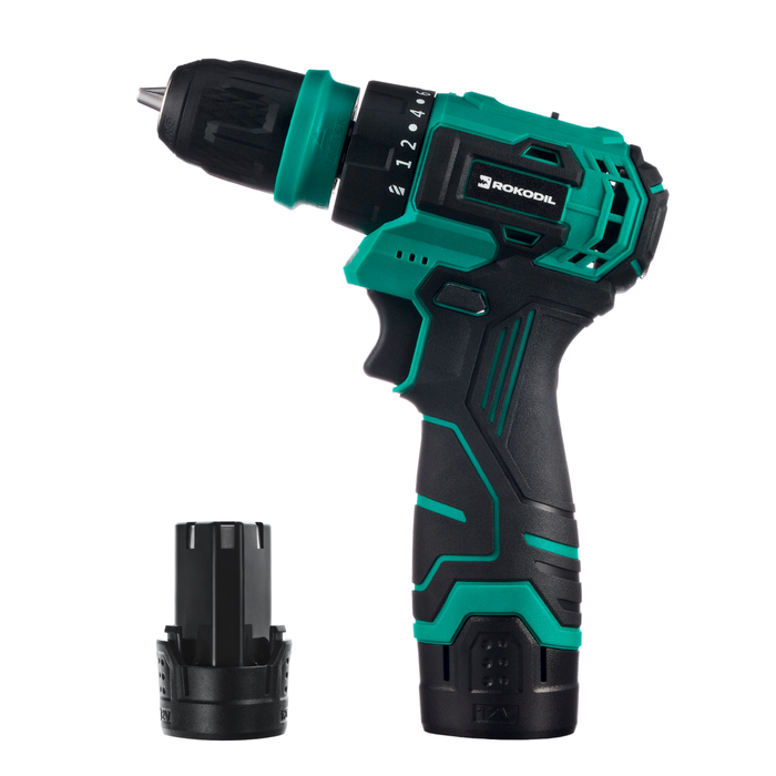Аккумуляторная дрель-шуруповерт Rokodil Twist Air 1047196, 18 В, 15 Нм, 2 А·ч  №2
