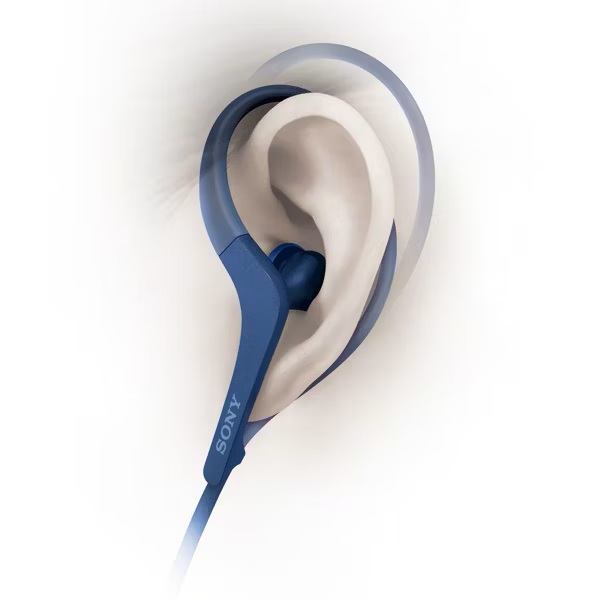Беспроводные наушники Sony MDR-AS410AP, Синий детальное изображение - 4