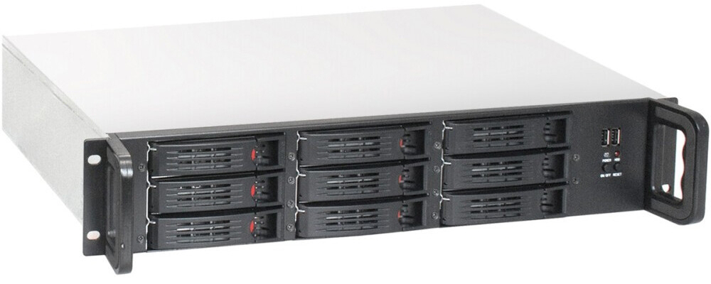 Серверный корпус ExeGate Pro 2U650-HS09/2U-600ADS, 600 Вт, Черный детальное изображение - 1