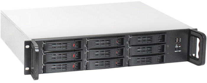 Серверный корпус ExeGate Pro 2U650-HS09/2U-600ADS, 600 Вт, Черный №1