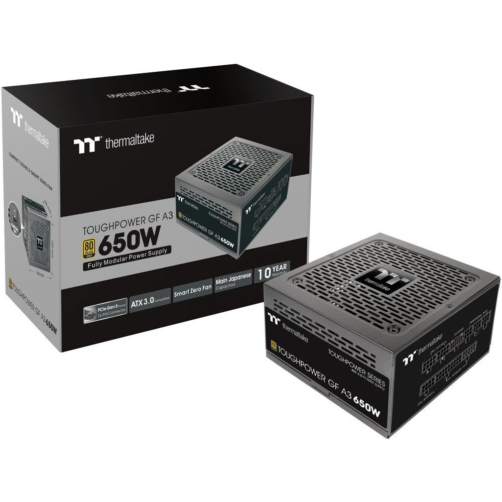 Блок питания Thermaltake Toughpower GF A3 (PS-TPD-0650FNFAGE-H), 650 Вт детальное изображение - 8