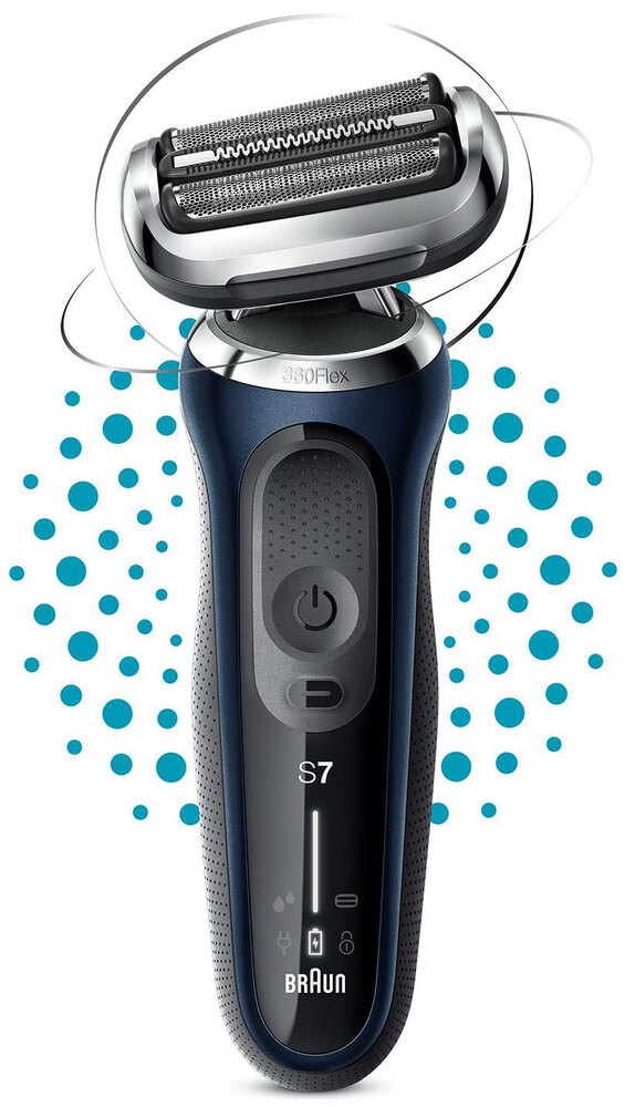 Электробритва Braun S7 71-S1000s, Серебряный №2