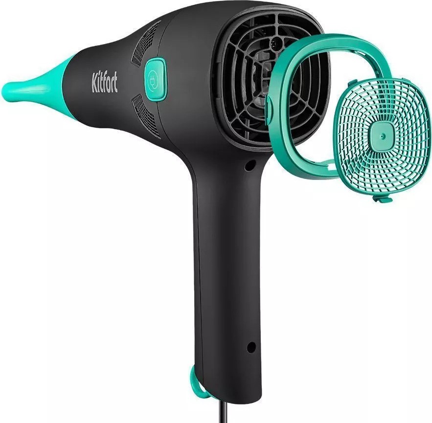 Фен KITFORT KT-3222, Черный детальное изображение - 2