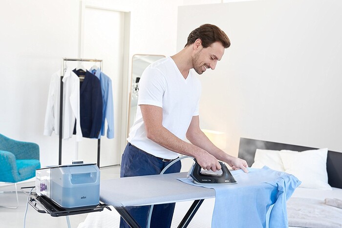 Утюг с парогенератором Braun CareStyle 7 Pro IS 7156, Черный №6