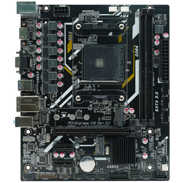 Материнская плата AFOX A520D4-MA5-V2 детальное изображение - 1