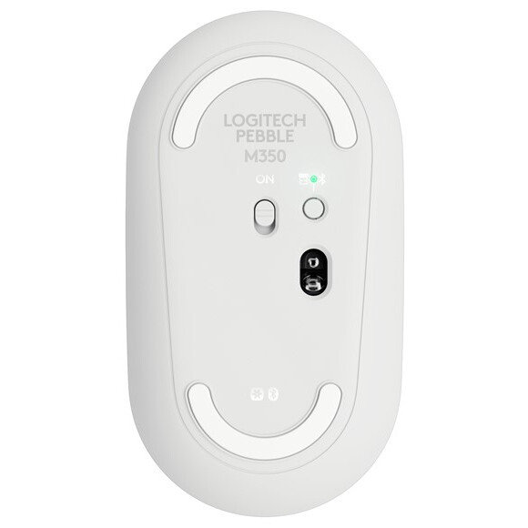 Мышь Logitech Pebble M350  (910-005716910-005541), Белый детальное изображение - 3