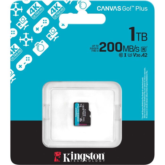 Карта памяти Kingston Canvas Go! Plus MicroSD (SDCG4/1TBSP), 1 Тб №3