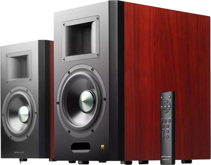 Полочная акустика Edifier AirPulse A300 Pro, Коричневый №2