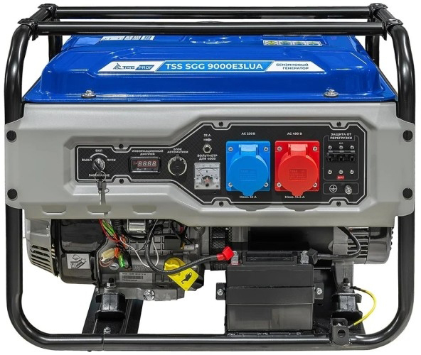 Генератор бензиновый ТСС SGG 9000E3LUA 190096, 8 кВт, Синий детальное изображение - 2