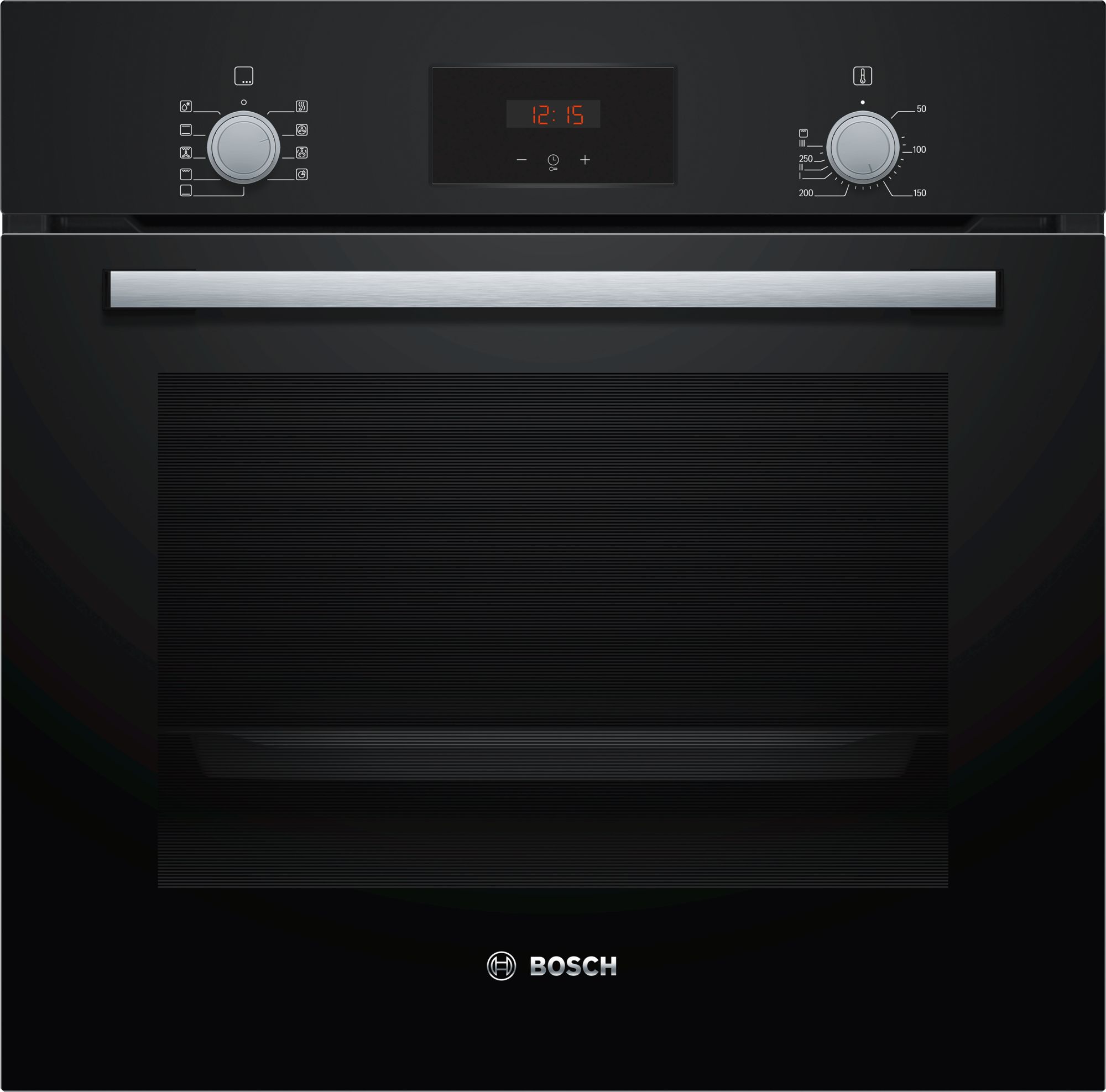 Духовой шкаф Bosch HBF 114EB0R, черный детальное изображение - 2