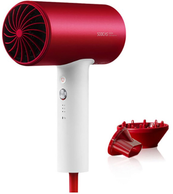 Фен Soocas Hair Dryer H5, Красный детальное изображение - 3