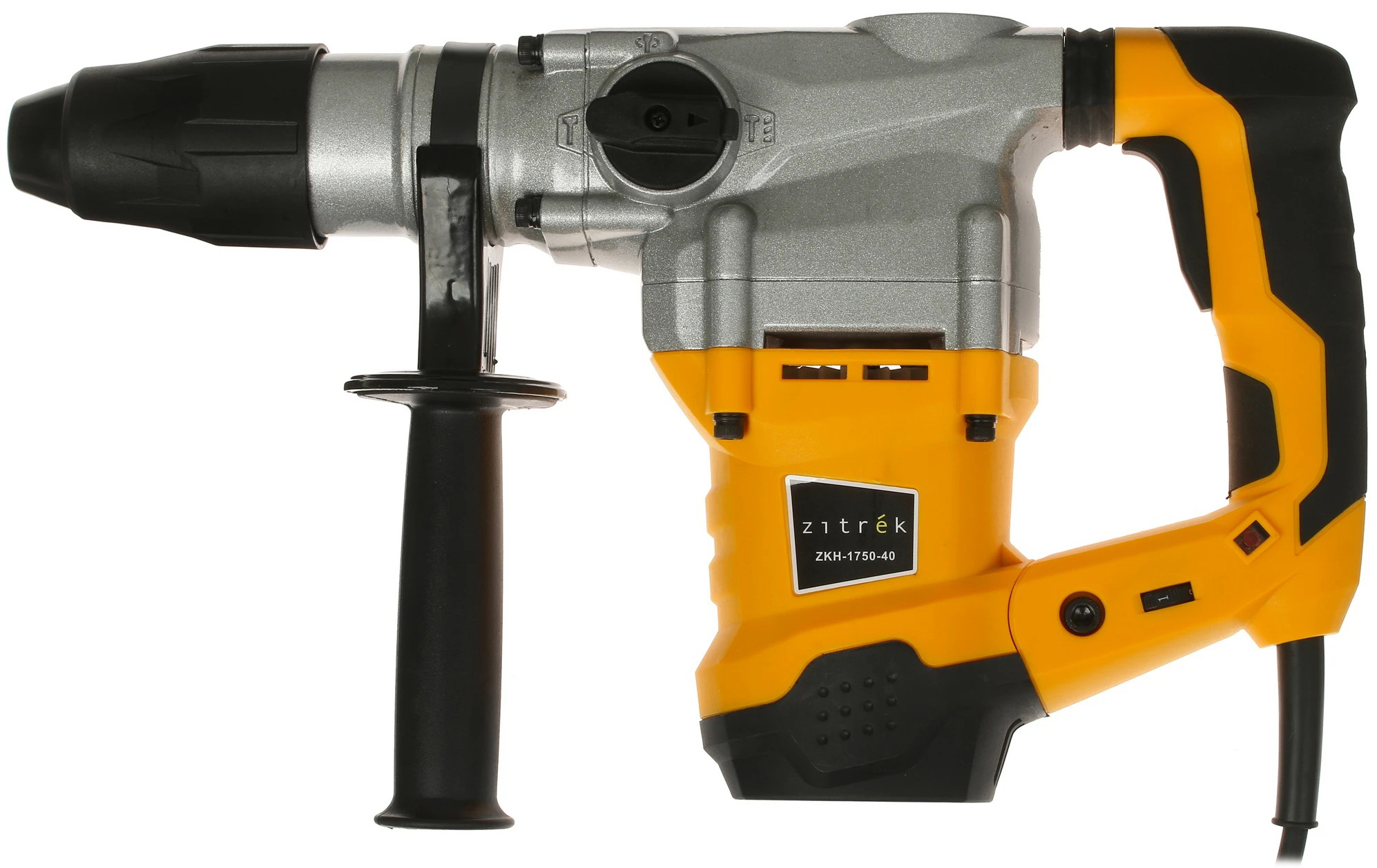 Перфоратор Zitrek ZKH-1750-40, SDS MAX, в кейсе 067-2001, 1750 Вт, 12 Дж, 4200 уд/мин детальное изображение - 1