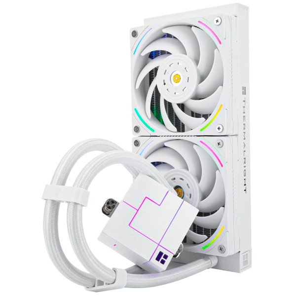 Система жидкостного охлаждения Thermalright Core Matrix 240, Белый детальное изображение - 2