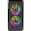 Корпус Powercase Mistral Micro Z3B Mesh LED, Черный вариант - 3