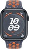 Умные часы Apple Watch Series 9 Midnight Aluminum Case GPS + Cellular with Nike Sport Band Blue Flame, 45 mm, Голубое пламя вариант - 2