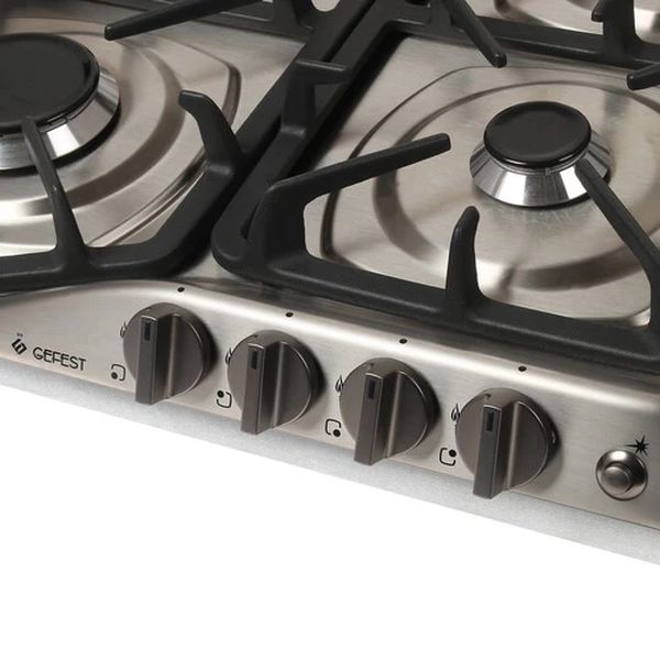 Газовая варочная панель Gefest CH 1210 M5, Стальной детальное изображение - 4