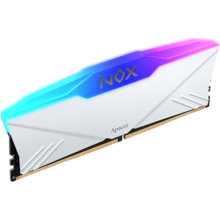 Оперативная память Apacer NOX White RGB DDR4 3200MHz, AH4U16G32C28YNWAA-1, 16 Гб №2