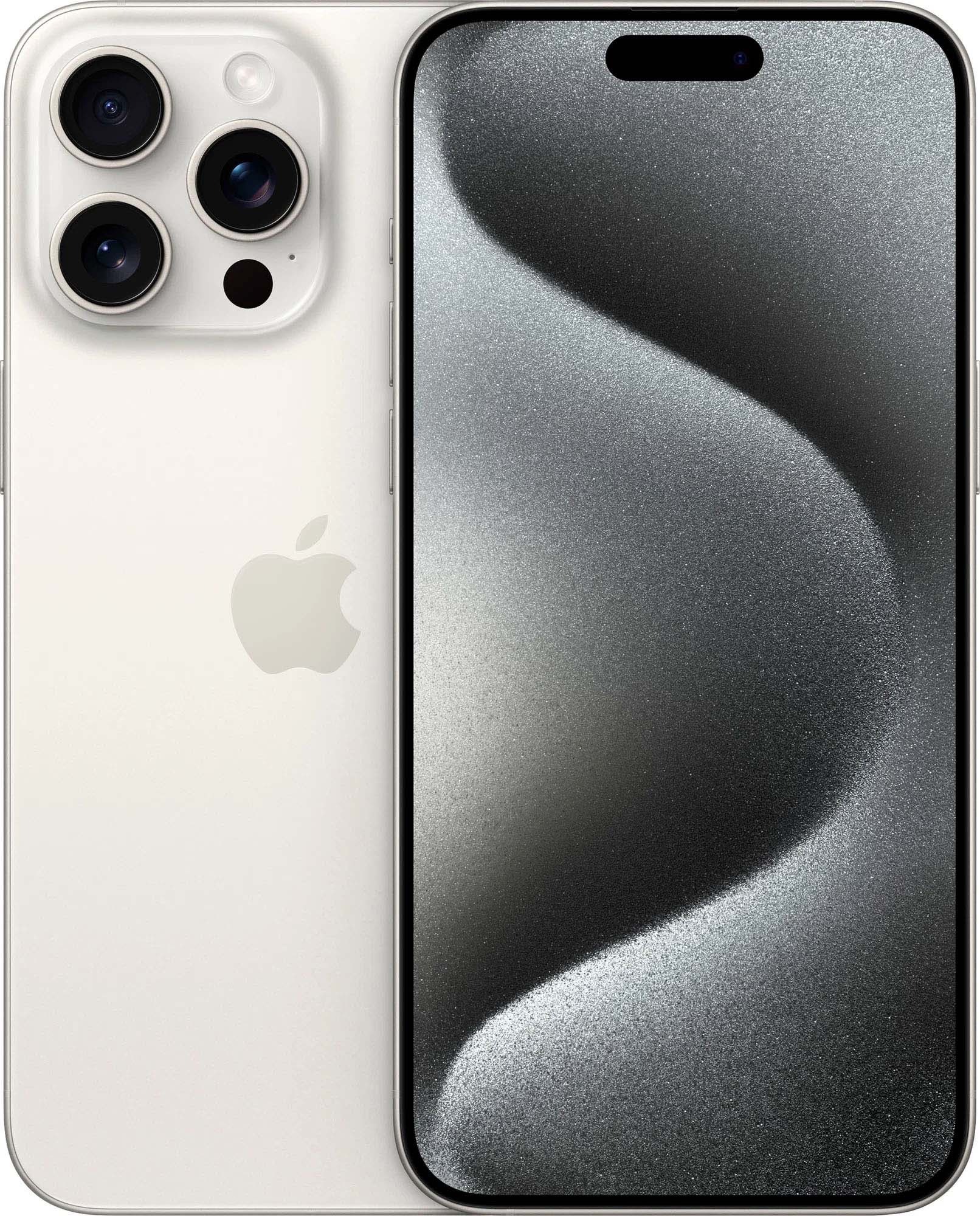 Смартфон Apple iPhone 15 Pro Max 1 ТБ, Белый титан, Dual eSIM детальное изображение - 1