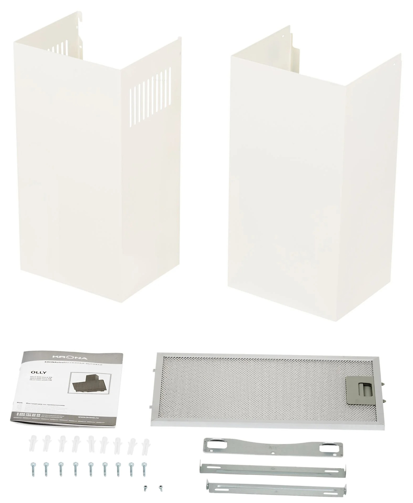 Вытяжка Krona OLLY 600 ivory PB, Слоновая кость детальное изображение - 5