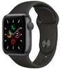 Умные часы Apple Watch Series 5 40 мм, GPS, Space Gray Aluminium Case with Black Sport Band, Серый космос/Черный вариант - 1