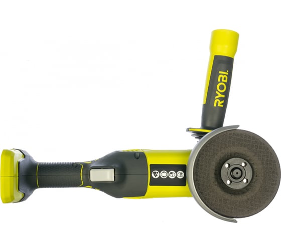 Аккумуляторная угловая шлифмашина Ryobi ONE+ R18AG-0 5133001903, 115 мм, 7500 об/мин детальное изображение - 4