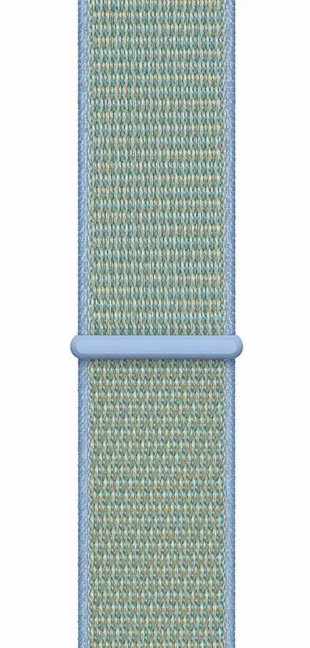 Ремешок Apple Sport Loop Cornflower для Apple Watch 42-44-45-49mm, Васильковый детальное изображение - 4