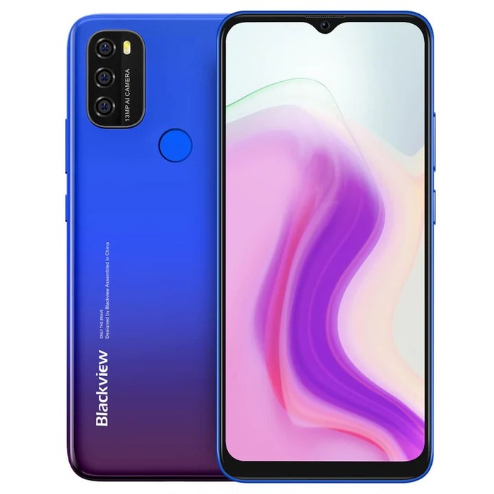 Смартфон Blackview A70 Pro 32 Гб, Синий, Dual nano SIM №1