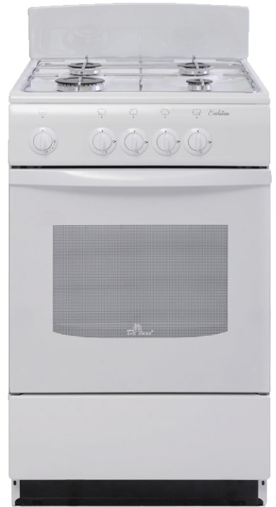 Плита De Luxe 5040.38, Белый детальное изображение - 1